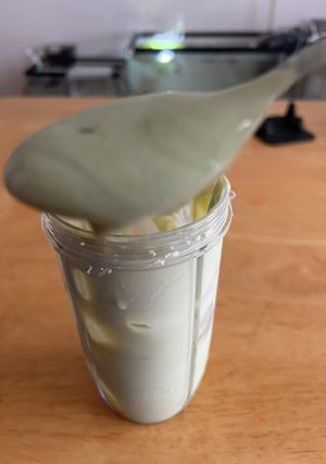 豆腐　抹茶クリーム　激ヘルシー-レシピのメイン写真