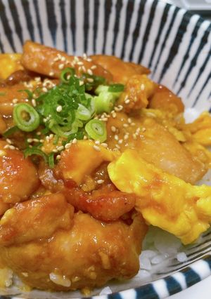 焼き鳥風鶏たまご丼-レシピのメイン写真