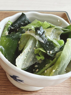 わかめとレタスのごまナムル-レシピのメイン写真