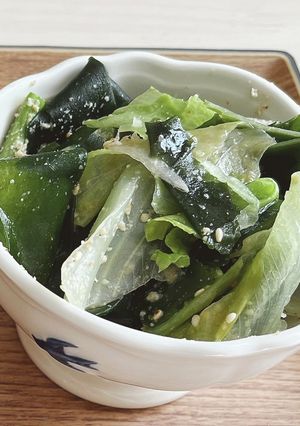 わかめとレタスのごまナムル-レシピのメイン写真