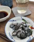 食日記/なまこポン酢醬油酒のあて#111