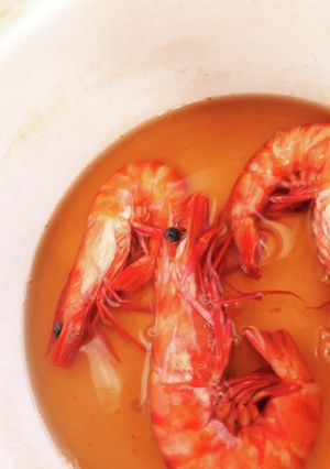 お正月用　海老の旨煮-レシピのメイン写真