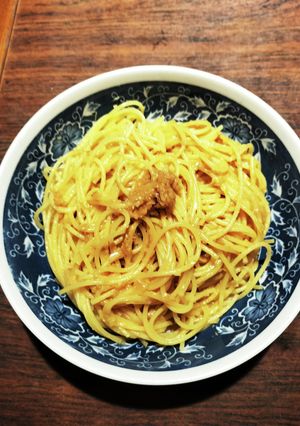 和風ニンニクネギ味噌バターパスタ-レシピのメイン写真