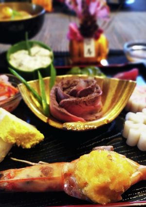 お節に有頭海老グラタン-レシピのメイン写真