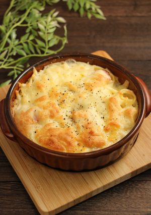再現！窯焼きチーズパスタ　シュクメルリ-レシピのメイン写真