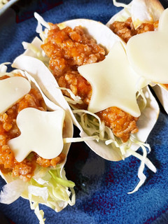子供と作る餃子の皮でタコス*-レシピのメイン写真