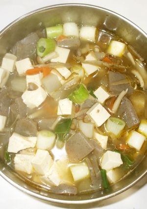 けんちん汁♪簡単肌荒れ・びらん膿疱に薬膳-レシピのメイン写真