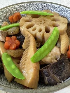 柔らか味染みの筑前煮(お煮しめ)-レシピのメイン写真