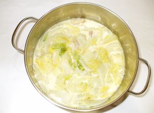 鶏肉白菜クリーム煮♪胸がつかえる簡単薬膳-レシピのメイン写真