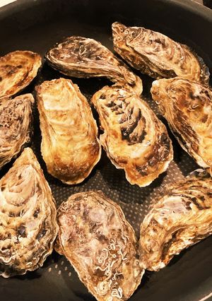 広島の牡蠣　焼きで！-レシピのメイン写真