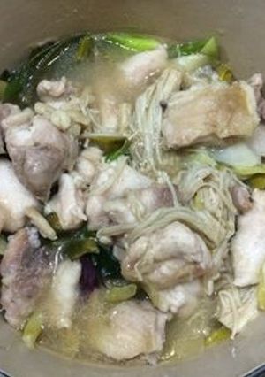ねぎと鶏肉の塩麹煮-レシピのメイン写真