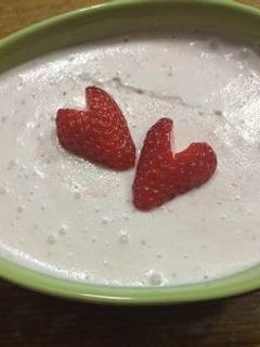 いちごババロア-レシピのメイン写真