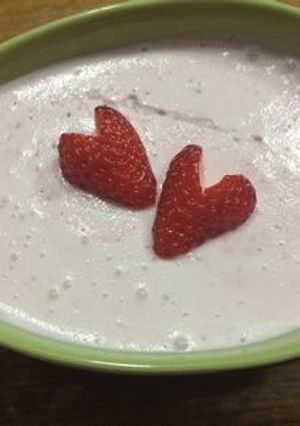 いちごババロア-レシピのメイン写真
