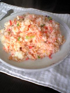 紅しょうがの桜色チャーハン-レシピのメイン写真