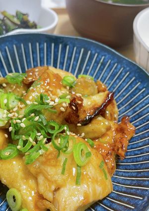 甘酢鶏ごぼう-レシピのメイン写真