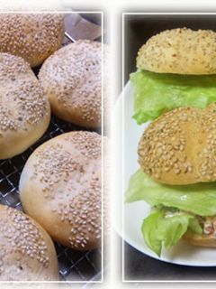 バーガー用のパン-レシピのメイン写真
