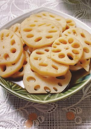 れんこんの煮物-レシピのメイン写真