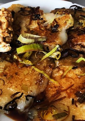 カリカリ！納豆ネギ餅-レシピのメイン写真