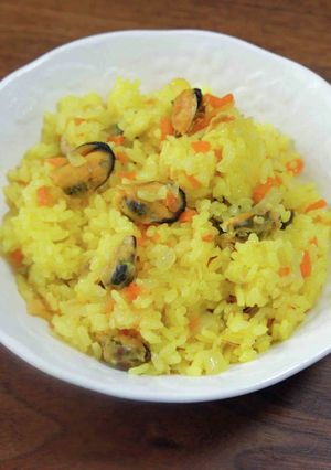 炊飯器でムール貝のピラフ-レシピのメイン写真