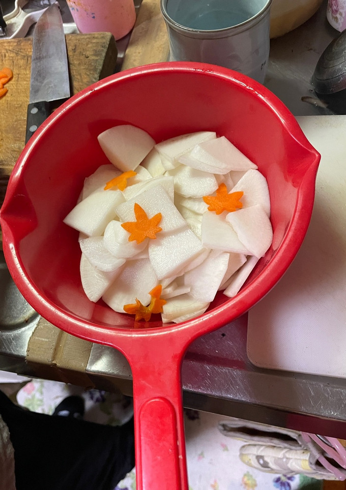 小学生が作る！　蕪と人参の紅白なます-レシピのメイン写真