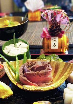 お節にローストビーフ-レシピのメイン写真