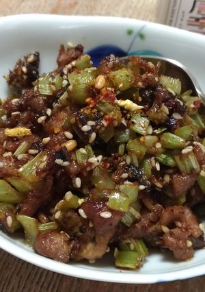 大根の葉の味噌炒め-レシピのメイン写真