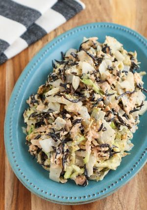 レンジで♫白菜とひじきの味噌マヨサラダ-レシピのメイン写真