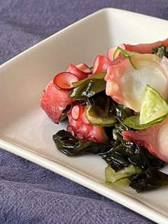 和えるだけ タコとワカメの酢の物-レシピのメイン写真
