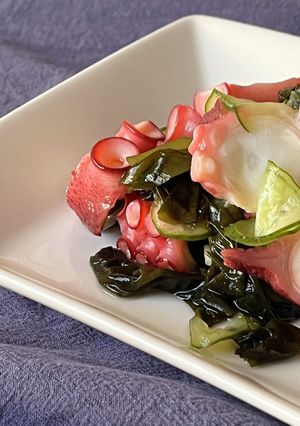 和えるだけ タコとワカメの酢の物-レシピのメイン写真