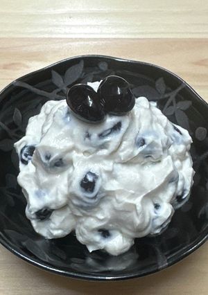 ラム酒香る大人の黒豆クリームチーズ-レシピのメイン写真