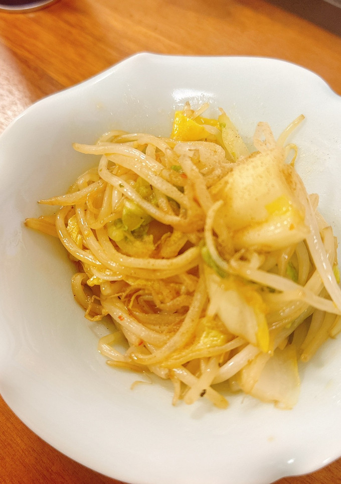 白菜ともやしのほりにし炒め-レシピのメイン写真