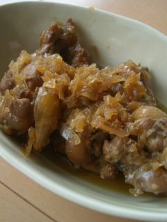 鶏手羽元の香味煮込み らっきょうあんかけ-レシピのメイン写真