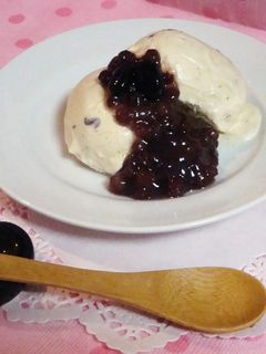 あずきのなめらかアイスクリーム-レシピのメイン写真