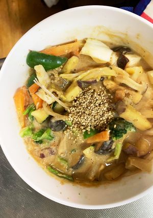 お一人様☆オイごま根菜たっぷり野菜炒-レシピのメイン写真
