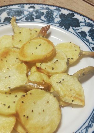 くわいの揚げ焼き-レシピのメイン写真