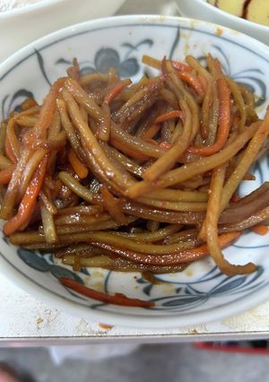 きんぴらごぼうキムチ味-レシピのメイン写真