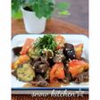 トマトと牛肉の甘辛炒め