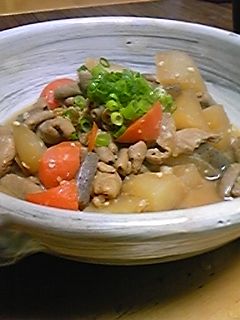圧力鍋で♪モツ煮込み-レシピのメイン写真