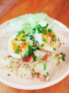 うちのつまみ:和風ポテトサラダ-レシピのメイン写真