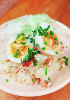 うちのつまみ:和風ポテトサラダ-レシピのメイン写真