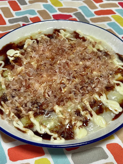 超簡単☆お好み焼き風キャベもち♪♪-レシピのメイン写真