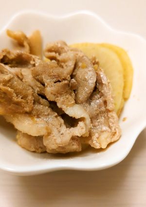 簡単!定番豚肉と大根の醤油煮-レシピのメイン写真