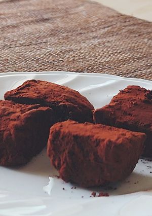 お餅の濃厚ガトーショコラ☆バレンタイン-レシピのメイン写真