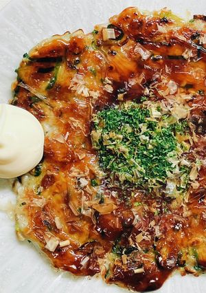 ソースでえのき!米粉の【えこのみ焼き】。-レシピのメイン写真