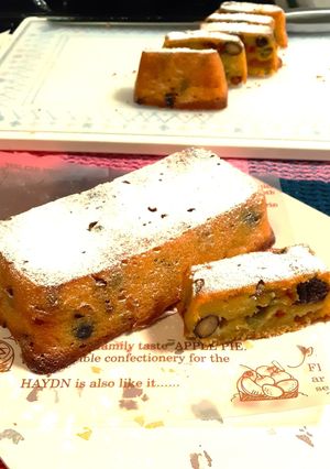 HMで♡芋きんとんパウンドケーキ♡-レシピのメイン写真