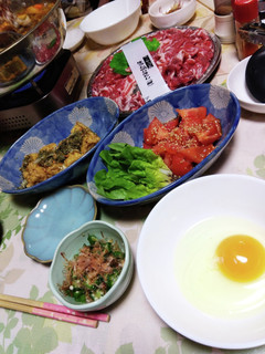 我が家の〜ラム肉すきやき〜-レシピのメイン写真