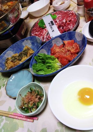 我が家の〜ラム肉すきやき〜-レシピのメイン写真