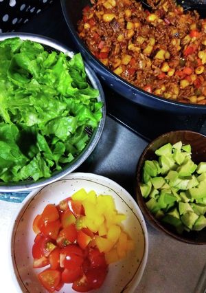 野菜たっぷりタコミートPowerサラダ-レシピのメイン写真