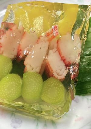 野菜の彩りゼリー寄せ-レシピのメイン写真