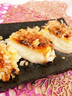 お餅のねぎ焼き-レシピのメイン写真